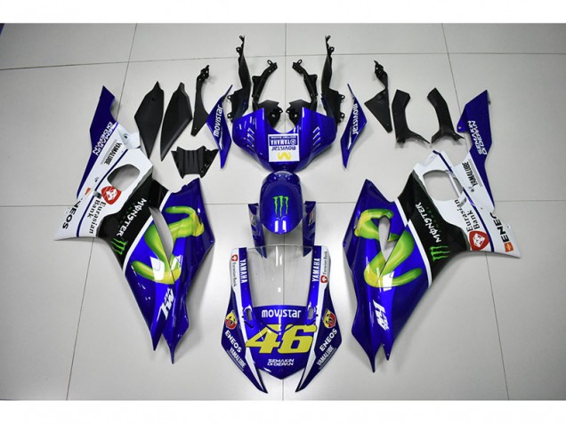 R6 17-23 Verkleidungen - Monster Blau Movistar 46 R6 17-23 Verkleidungen - Monster Blau Movistar 46