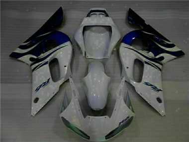 R6 98-02 Verkleidung - Weiß Blau