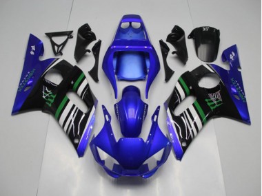 R6 98-02 Verkleidungen - Blau Monster