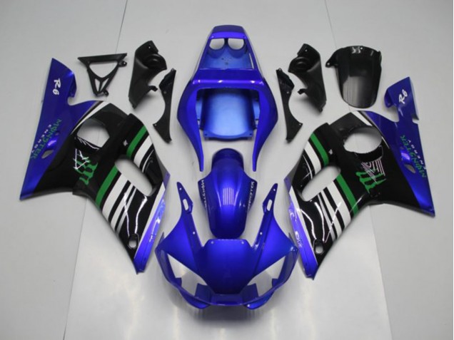 R6 98-02 Verkleidungen - Blau Monster R6 98-02 Verkleidungen - Blau Monster