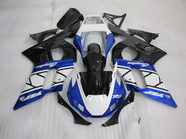 R6 98-02 Verkleidungen - Blau Weiß Schwarz R6 98-02 Verkleidungen - Blau Weiß Schwarz