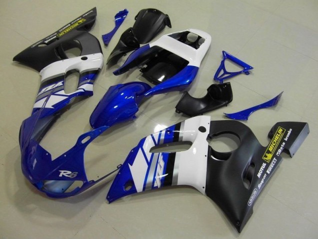 R6 98-02 Verkleidungen - Blau, Weiß und Schwarz R6 98-02 Verkleidungen - Blau, Weiß und Schwarz