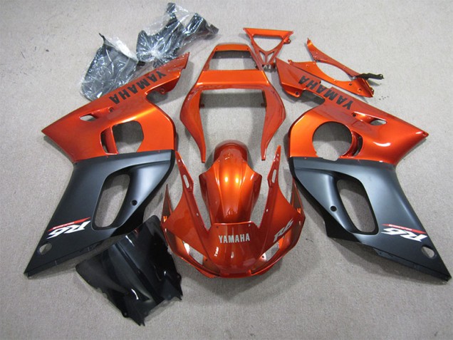 R6 98-02 Verkleidungen - Orange Schwarz R6 98-02 Verkleidungen - Orange Schwarz