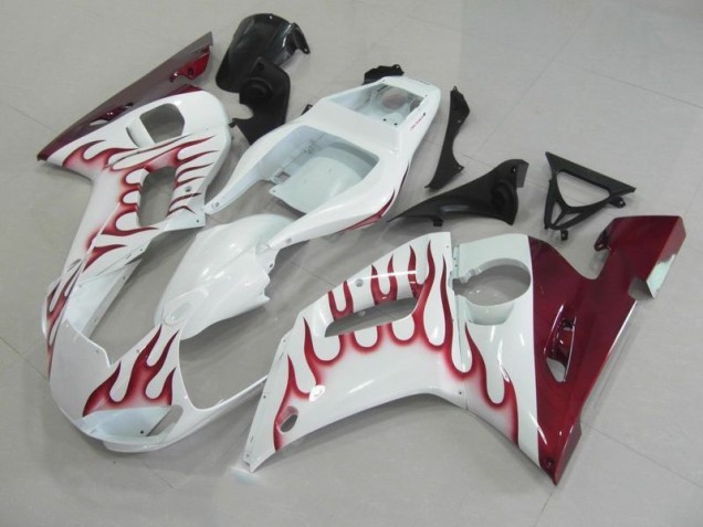 R6 98-02 Verkleidungen - Rot Flamme R6 98-02 Verkleidungen - Rot Flamme