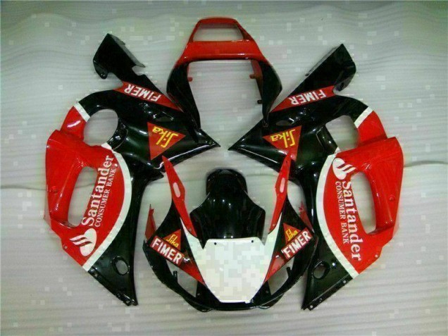 R6 98-02 Verkleidungen - Rot Schwarz R6 98-02 Verkleidungen - Rot Schwarz