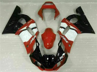 R6 98-02 Verkleidungen - Rot Weiß