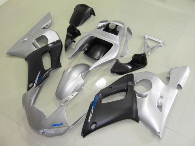 R6 98-02 Verkleidungen - Schwarz Silber R6 98-02 Verkleidungen - Schwarz Silber