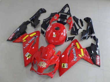RS 125 06-11 Verkleidungen - Rot und Schwarz
