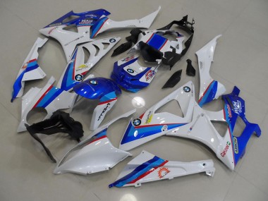 S1000RR 09-14 Verkleidung - Blau Weiß