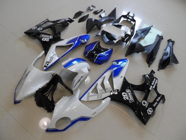 S1000RR 09-14 Verkleidung - Weiß Blau