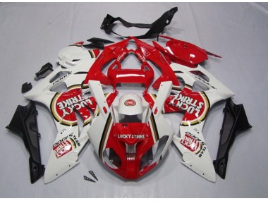 S1000RR 09-14 Verkleidungen - Rot Weiß Lucky Strike