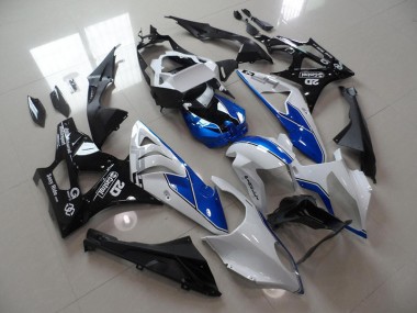 S1000RR 09-14 Verkleidungen - Weiß Blau Schwarz