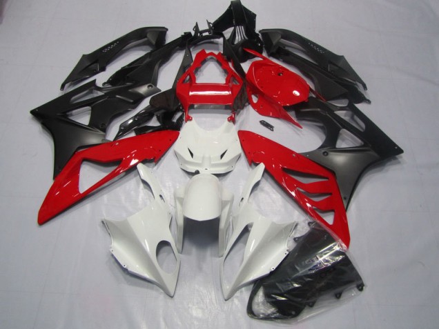 S1000RR 09-14 Verkleidungen - Weiß Rot Schwarz S1000RR 09-14 Verkleidungen - Weiß Rot Schwarz