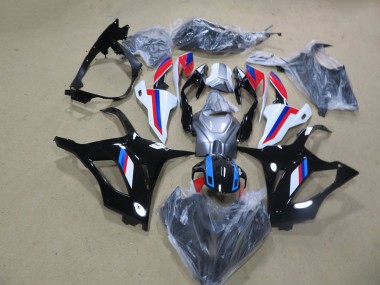 S1000RR 19-21 Verkleidung - Schwarz Weiß Rot Blau