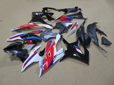 S1000RR 19-21 Verkleidungen - Schwarz Weiß Rot Blau
