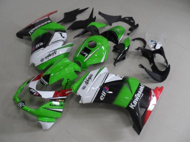 ZX 250R 08-12 Verkleidung - Grün Weiß Schwarz
