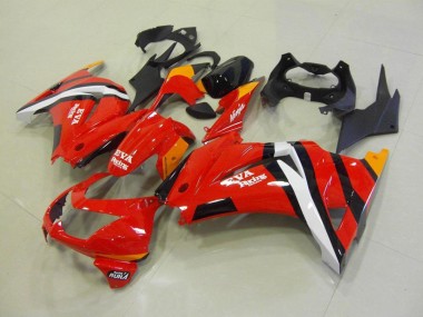 ZX 250R 08-12 Verkleidung - Rot Schwarz