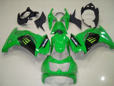 ZX 250R 08-12 Verkleidungen - Grünes Monster