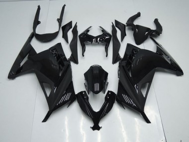 ZX 300R 13-16 Verkleidung - Schwarz