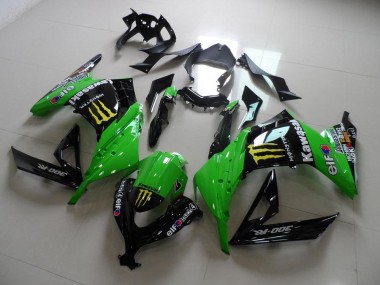 ZX 300R 13-16 Verkleidungen - Grünes Monster
