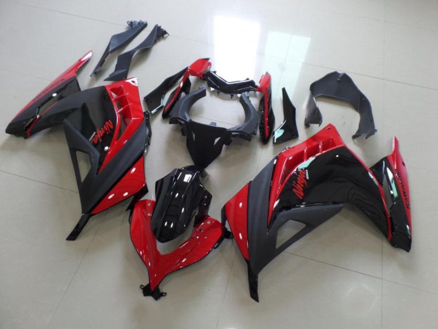 ZX 300R 13-16 Verkleidungen - Rot Schwarz ZX 300R 13-16 Verkleidungen - Rot Schwarz