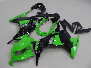 ZX 300R 13-16 Verkleidungen - Schwarz Grün