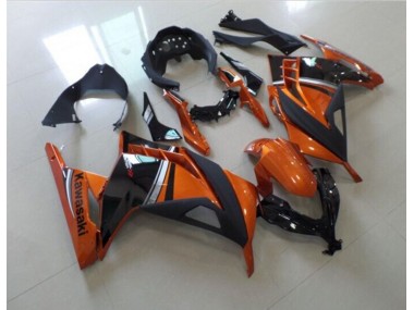 ZX 300R 13-16 Verkleidungen - Schwarz Orange