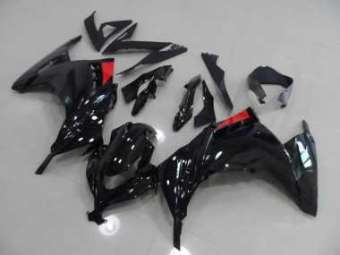 ZX 300R 13-16 Verkleidungen - Schwarz Rot