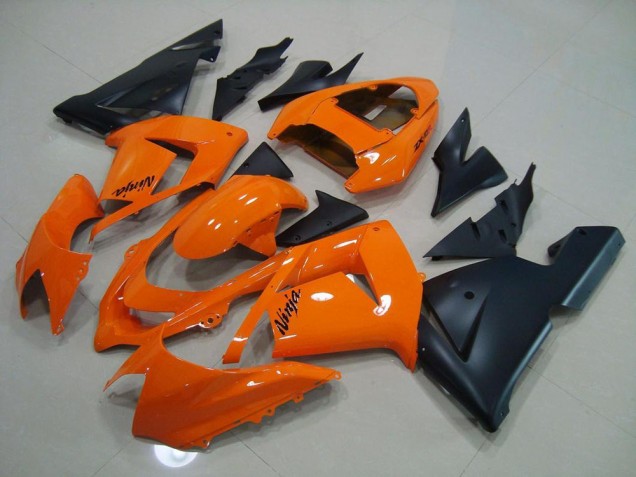 ZX10R 03-05 Verkleidungen - Orange Matt Schwarz ZX10R 03-05 Verkleidungen - Orange Matt Schwarz