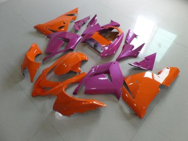 ZX10R 03-05 Verkleidungen - Orange und Rosa