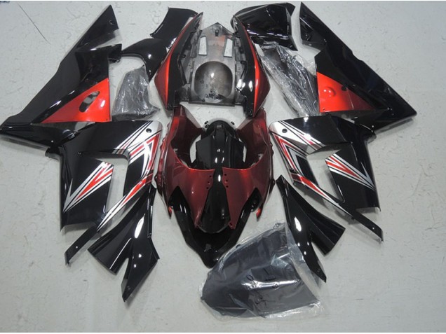ZX10R 03-05 Verkleidungen - Schwarz Rot ZX10R 03-05 Verkleidungen - Schwarz Rot