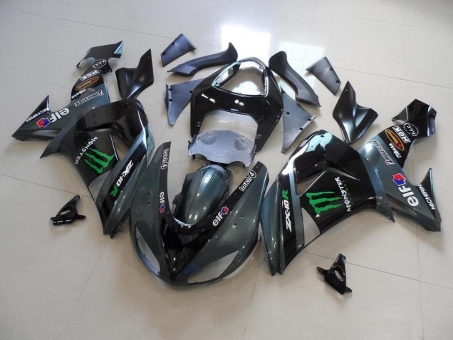 ZX10R 06-07 Verkleidungen - Graues Monster