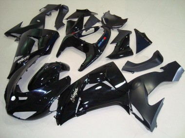 ZX10R 06-07 Verkleidungen - Schwarz Matt Schwarz