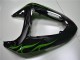 ZX10R 06-07 Verkleidungen - Schwarze Grüne Flamme ZX10R 06-07 Verkleidungen - Schwarze Grüne Flamme
