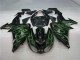 ZX10R 06-07 Verkleidungen - Schwarze Grüne Flamme ZX10R 06-07 Verkleidungen - Schwarze Grüne Flamme