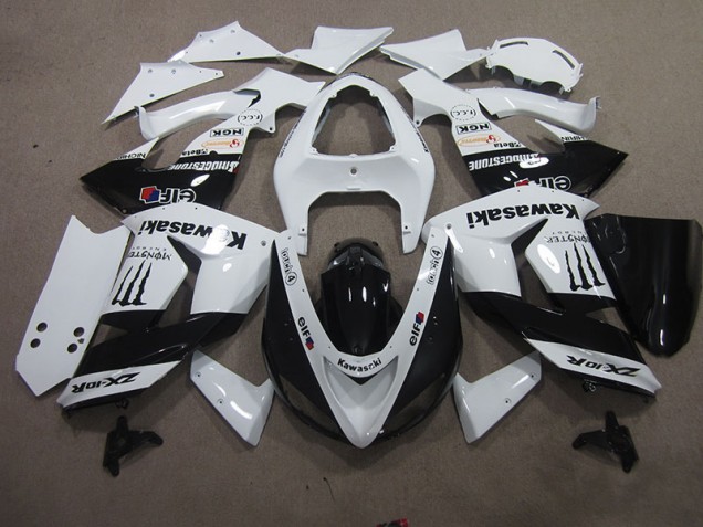 ZX10R 06-07 Verkleidungen - Weiß Touch4 Monster ZX10R 06-07 Verkleidungen - Weiß Touch4 Monster