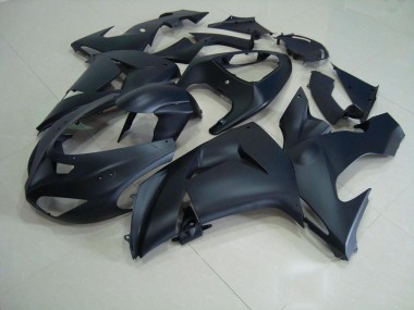 ZX10R 06-07 Vollverkleidung - Matt Schwarz