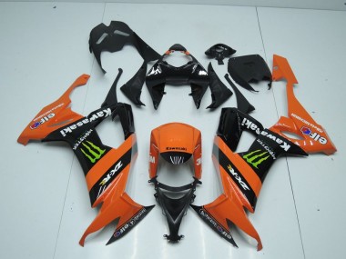 ZX10R 08-10 Verkleidungen - Orange Monster