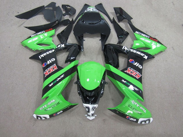 ZX10R 08-10 Verkleidungen - Schwarz Grün ZX10R 08-10 Verkleidungen - Schwarz Grün