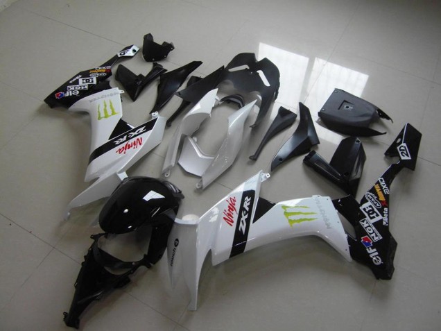 ZX10R 08-10 Verkleidungen - Weiß Monster ZX10R 08-10 Verkleidungen - Weiß Monster