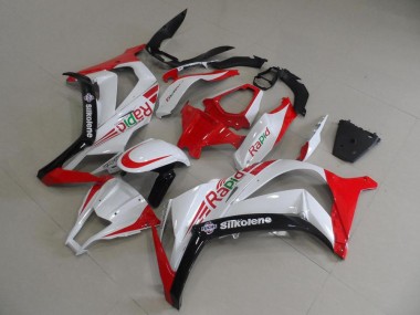 ZX10R 11-15 Verkleidungen - Rot Weiß Rapid