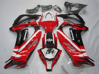 ZX10R 11-15 Verkleidungen - Schwarz Rot 84