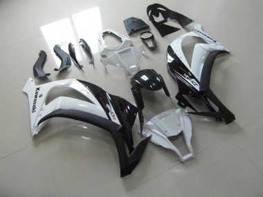 ZX10R 11-15 Verkleidungen - Weiß Schwarz