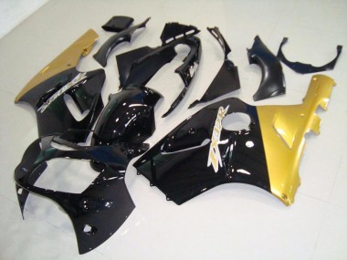 ZX12R 00-01 Verkleidungen - Schwarz Gold