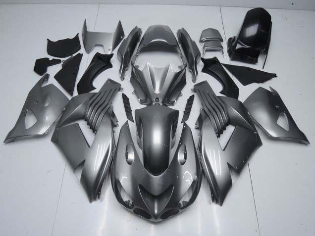 ZX14R ZZR 1400 06-11 Verkleidungen - Glänzend Grau ZX14R ZZR 1400 06-11 Verkleidungen - Glänzend Grau
