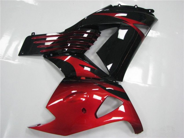 ZX14R ZZR 1400 06-11 Verkleidungen - Rot Schwarz ZX14R ZZR 1400 06-11 Verkleidungen - Rot Schwarz