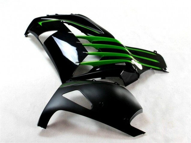 ZX14R ZZR 1400 12-21 Verkleidungen - Schwarz Grün ZX14R ZZR 1400 12-21 Verkleidungen - Schwarz Grün