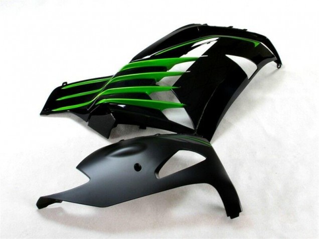 ZX14R ZZR 1400 12-21 Verkleidungen - Schwarz Grün ZX14R ZZR 1400 12-21 Verkleidungen - Schwarz Grün