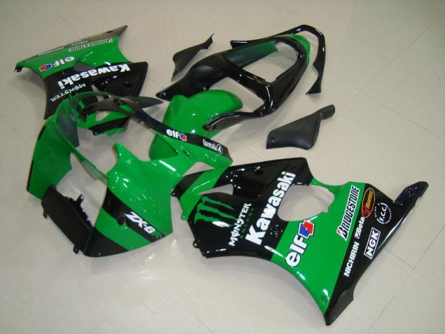 ZX6R 00-02 Verkleidungen - Grünes Monster ZX6R 00-02 Verkleidungen - Grünes Monster