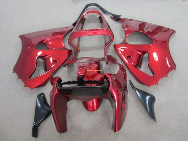 ZX6R 00-02 Verkleidungen & Plastik - Rot